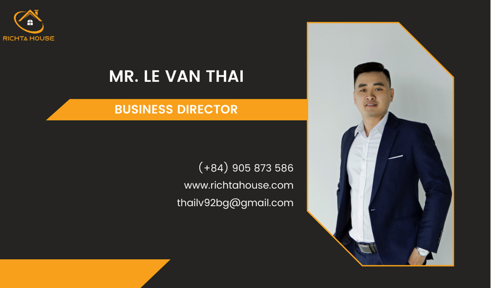 Lê Văn Thái giám đốc kinh doanh richta house