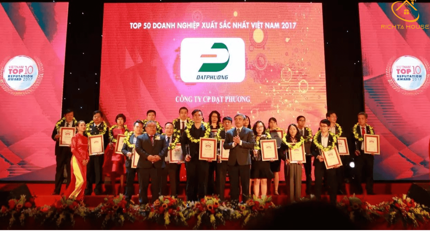 Chủ đầu tư Casamia lọt top 50 doanh nghiệp xuất sắc nhất Việt Nam 2017